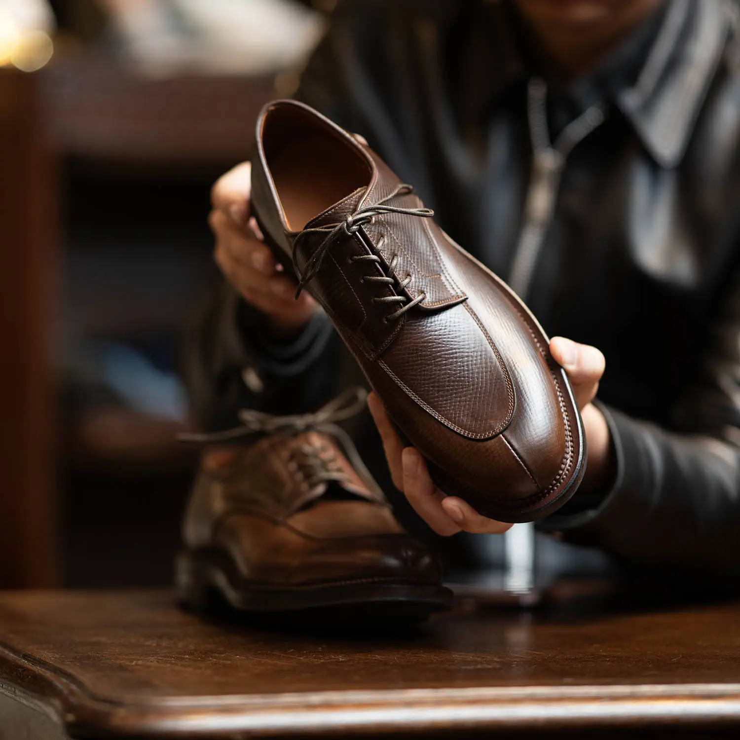 VIBERG Savoy Boxboard shell cordovan Mahogany