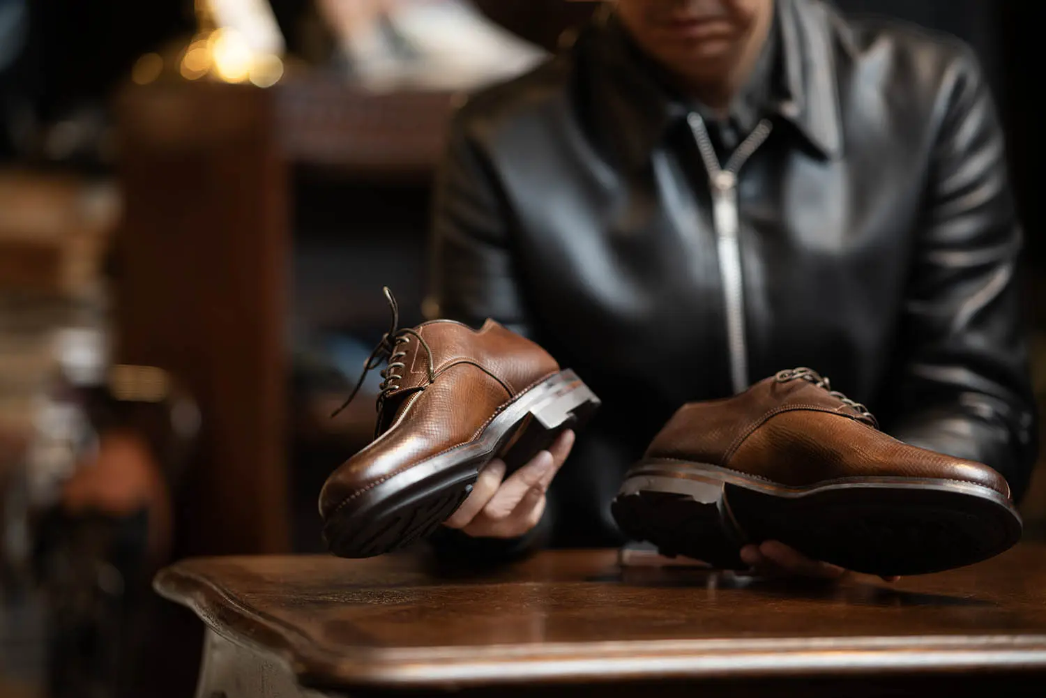 VIBERG Savoy Boxboard shell cordovan Mahogany