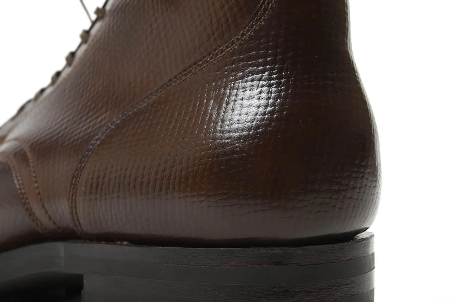 VIBERG SERVICE BOOTS CrossHatch Cordovan mahogany