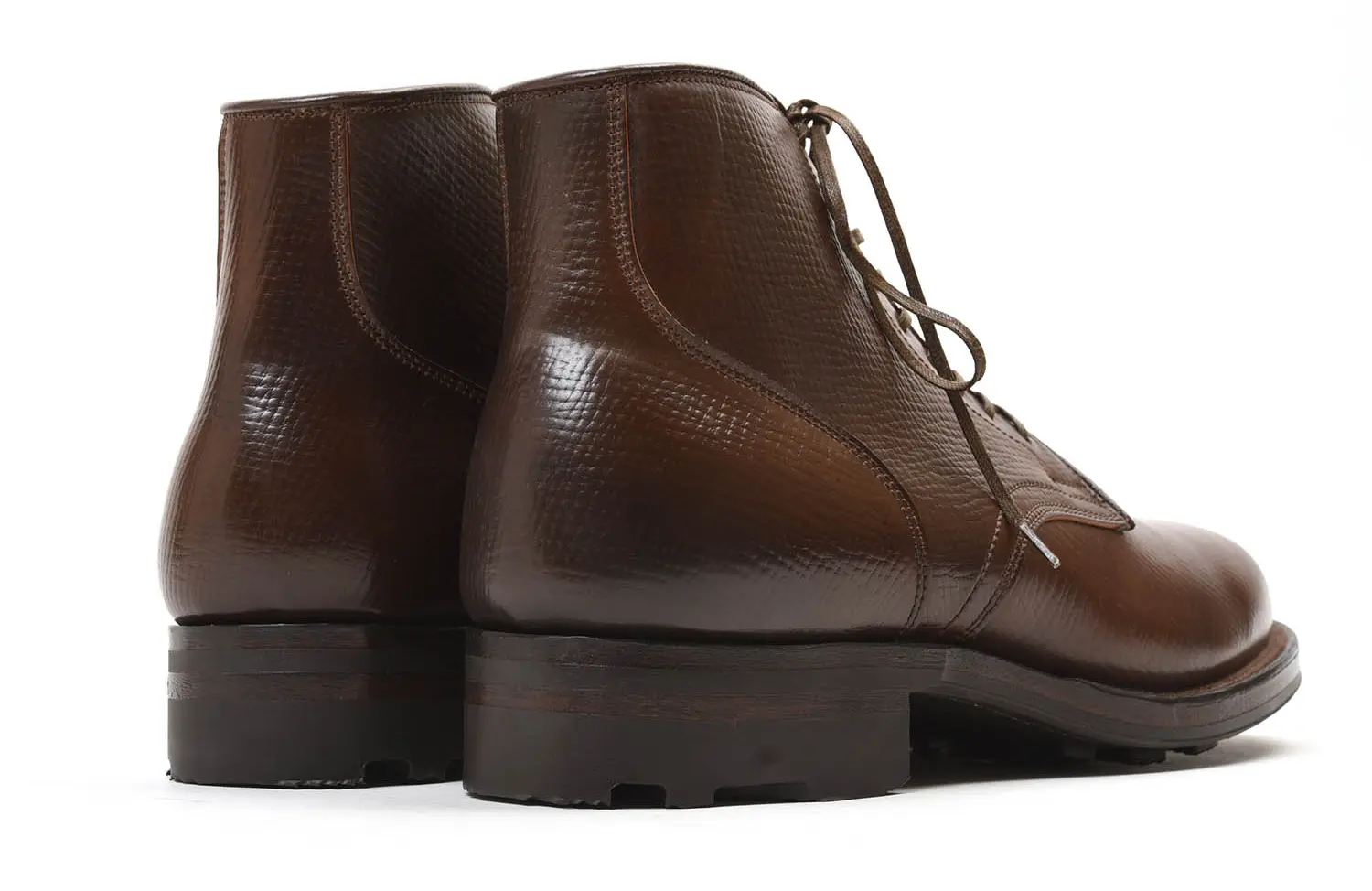 VIBERG SERVICE BOOTS CrossHatch Cordovan mahogany