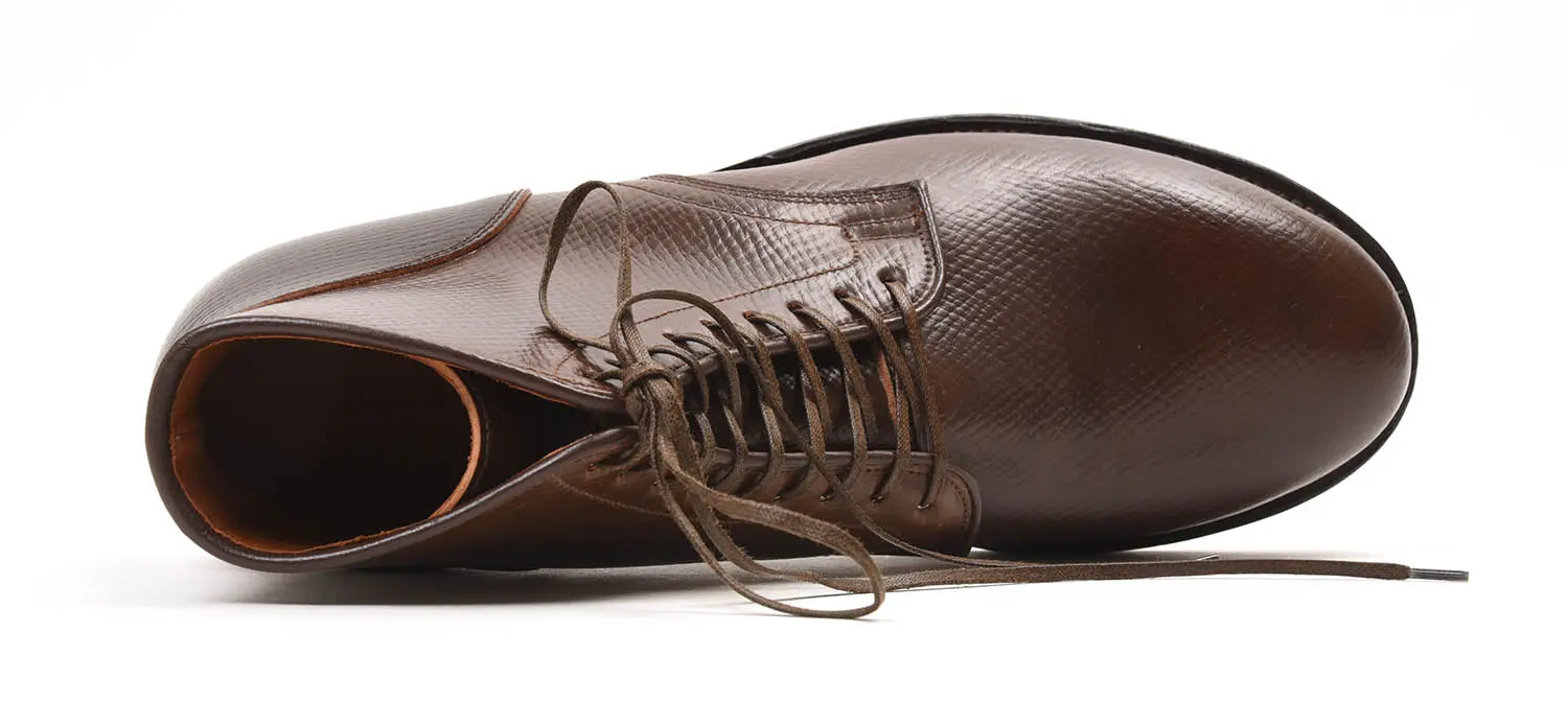 VIBERG SERVICE BOOTS CrossHatch Cordovan mahogany