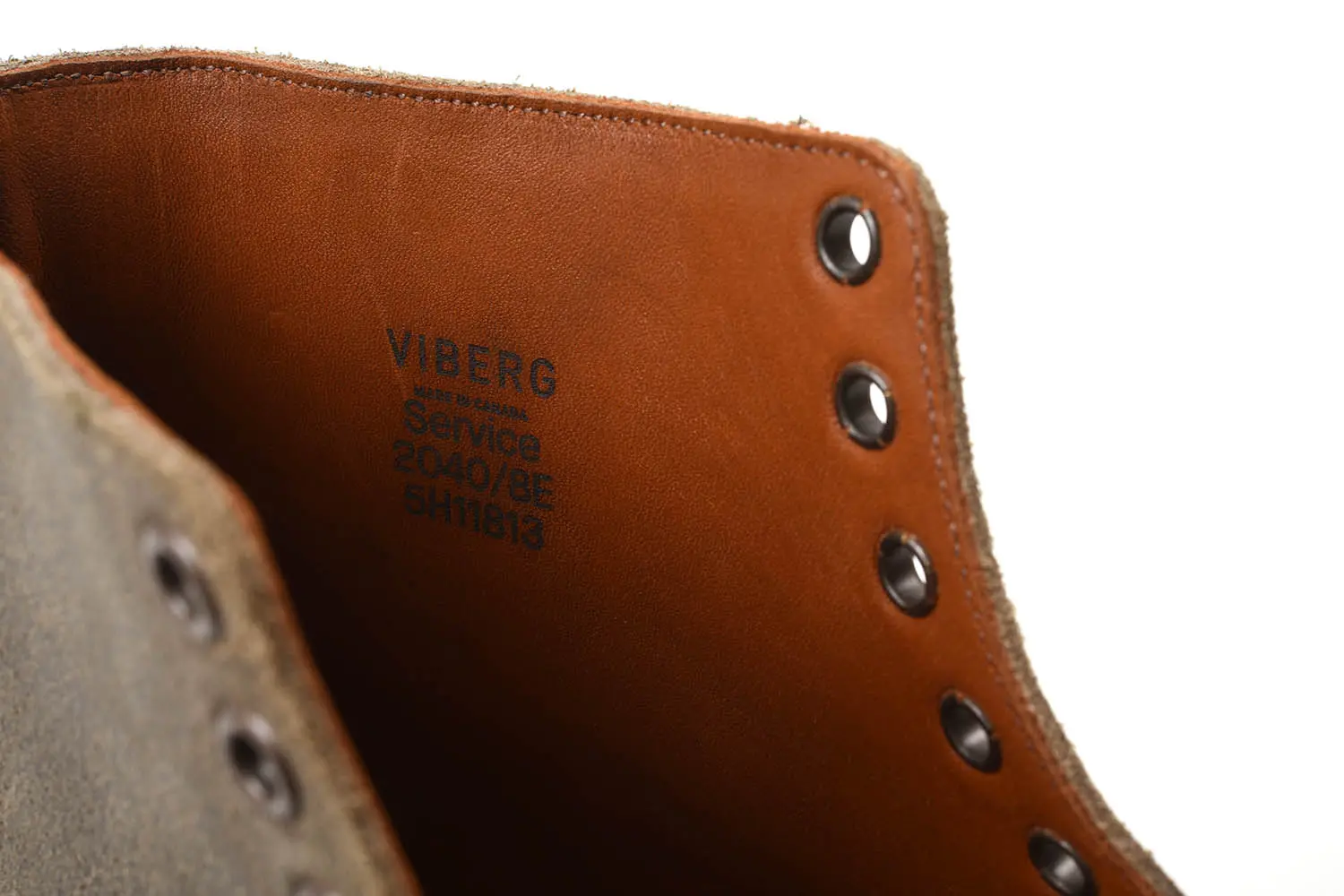 VIBERG 2040E Service Boot Lined CFS Tobacco Waxy Commander