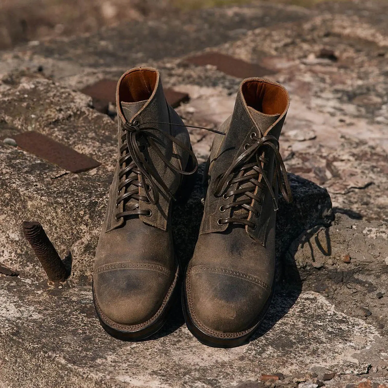 VIBERG 2040E Service Boot Lined CFS Tobacco Waxy Commander