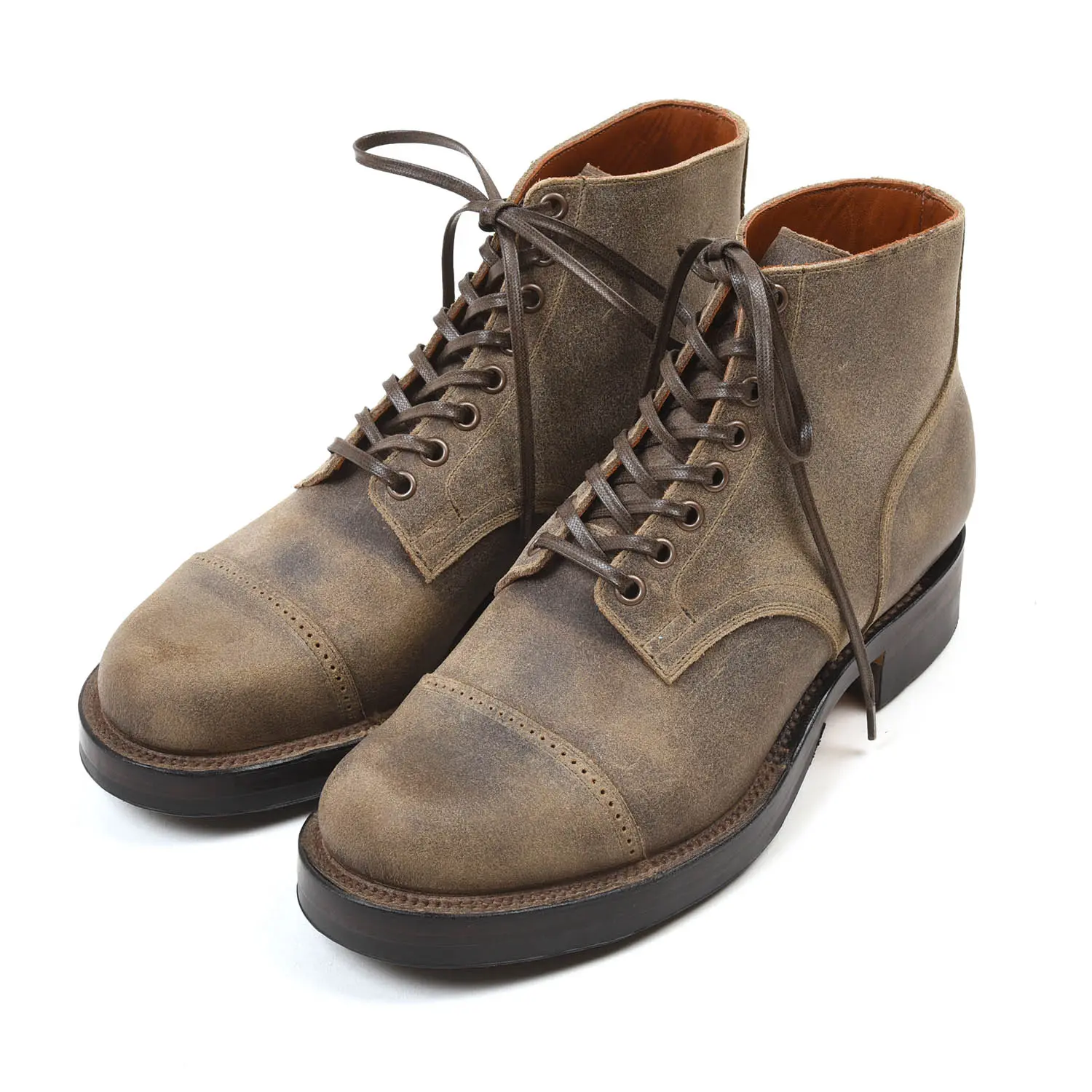 VIBERG 2040E Service Boot Lined CFS Tobacco Waxy Commander