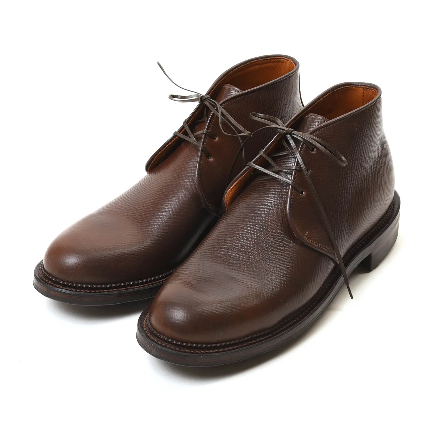 VIBERG Uplands shell cordovan Mahogany