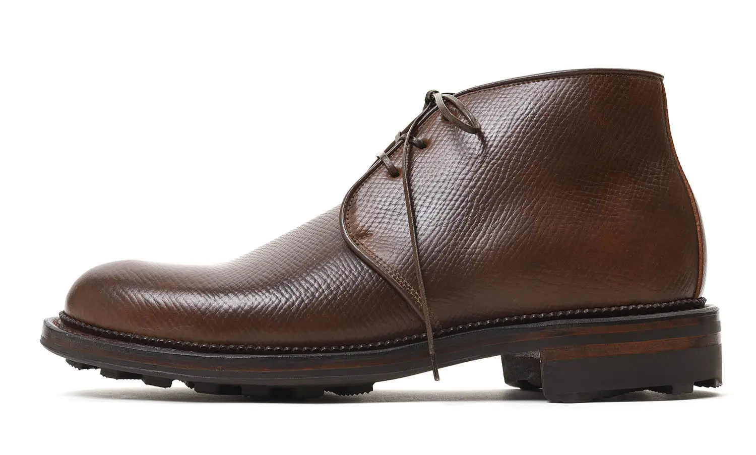 VIBERG Uplands shell cordovan Mahogany