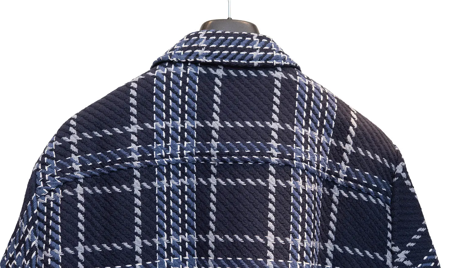 wax london С WAVE CHECK (NAVY/GRAY)