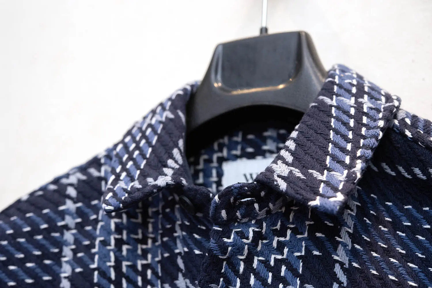 wax london С WAVE CHECK (NAVY/GRAY)