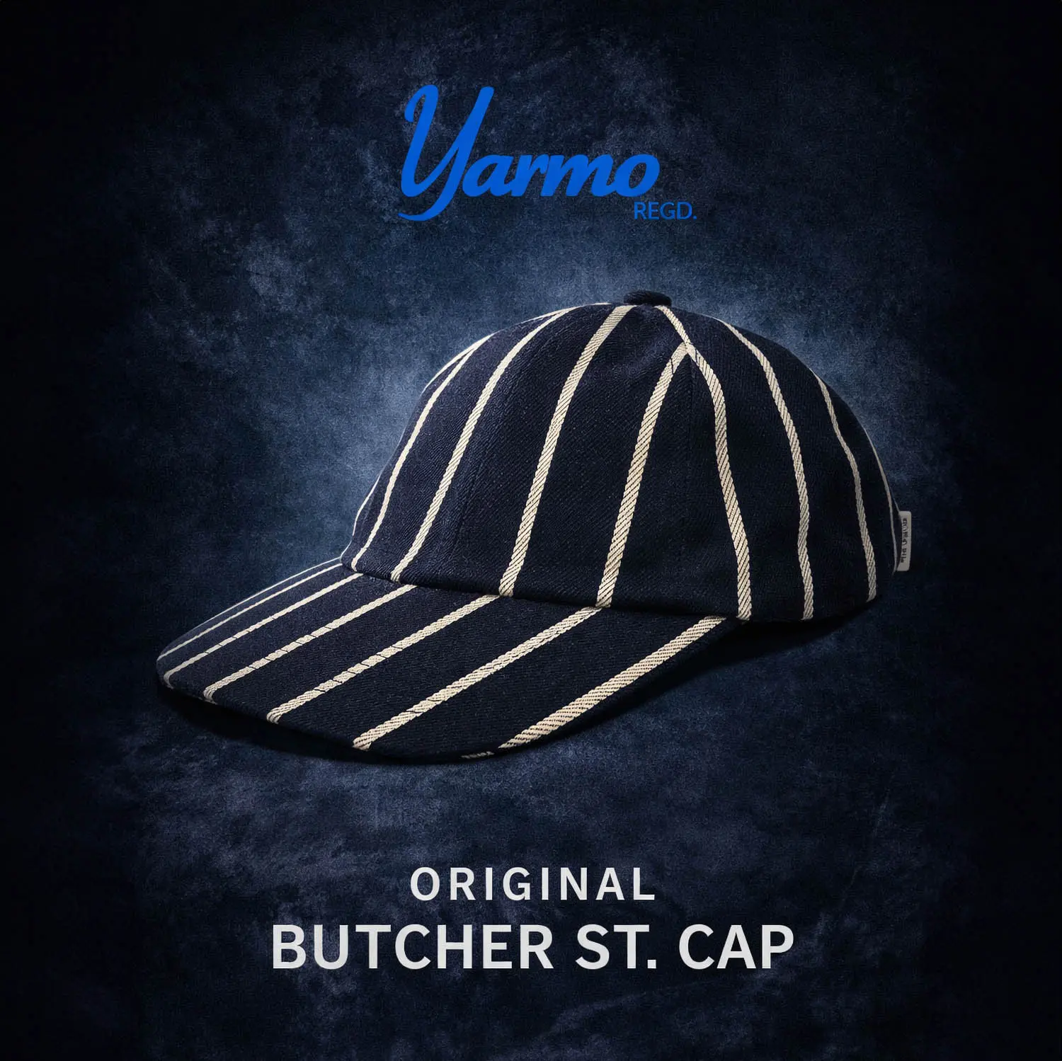 Yarmo Original Butcher St. Cap (NAVY)