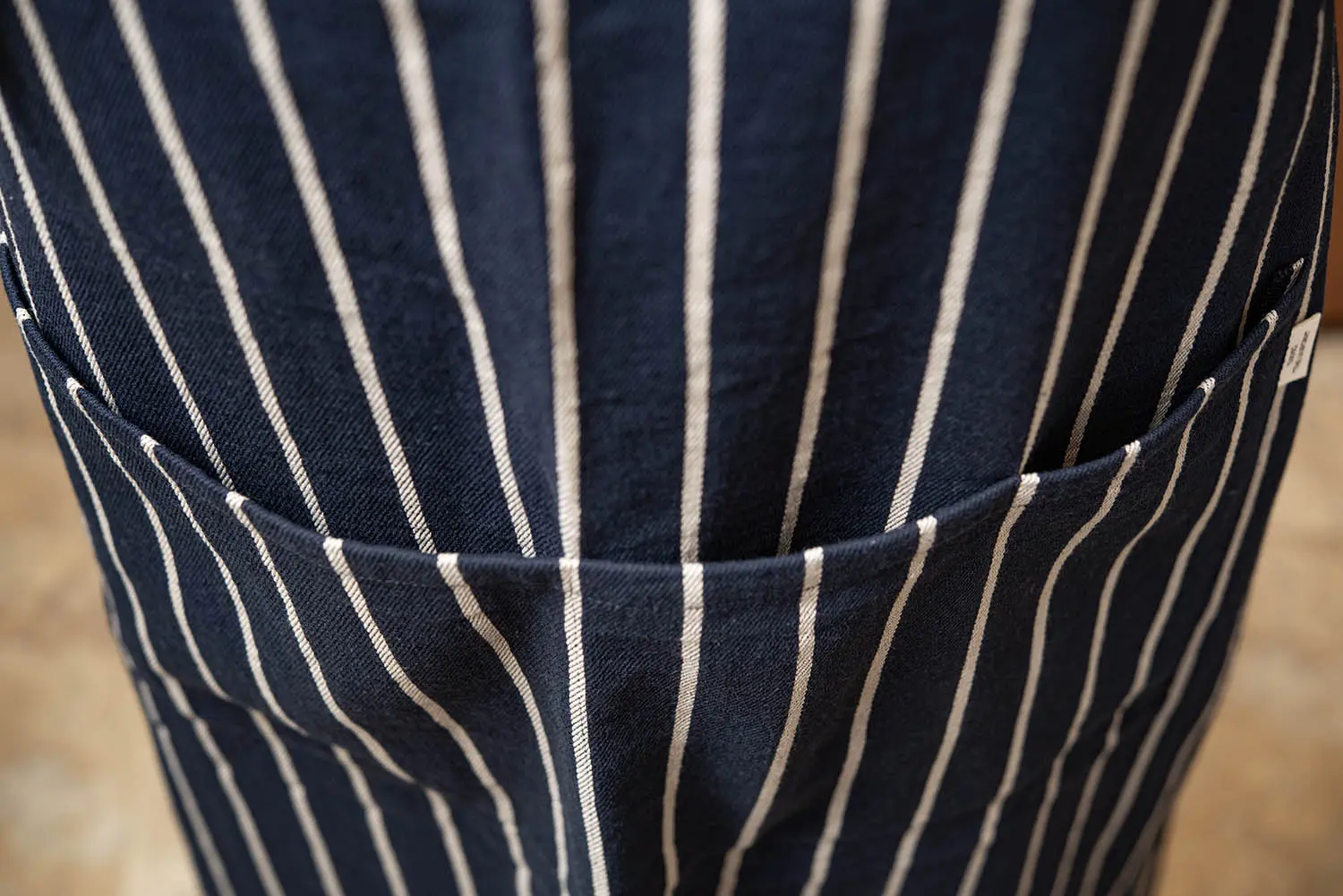 YARMO The Uniform ��Butcher�ʥ֥å��㡼��Stripe��STANDARD APRON��INDIGO���ͥ��ӡ��������ꥹ�ȥ饤�ס�