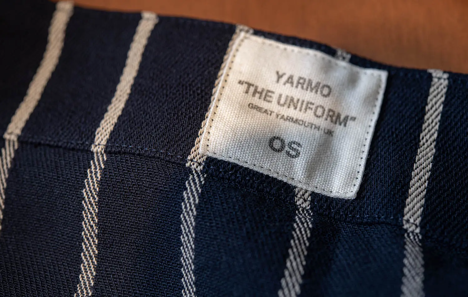 YARMO The Uniform ��Butcher�ʥ֥å��㡼��Stripe��STANDARD APRON��INDIGO���ͥ��ӡ��������ꥹ�ȥ饤�ס�
