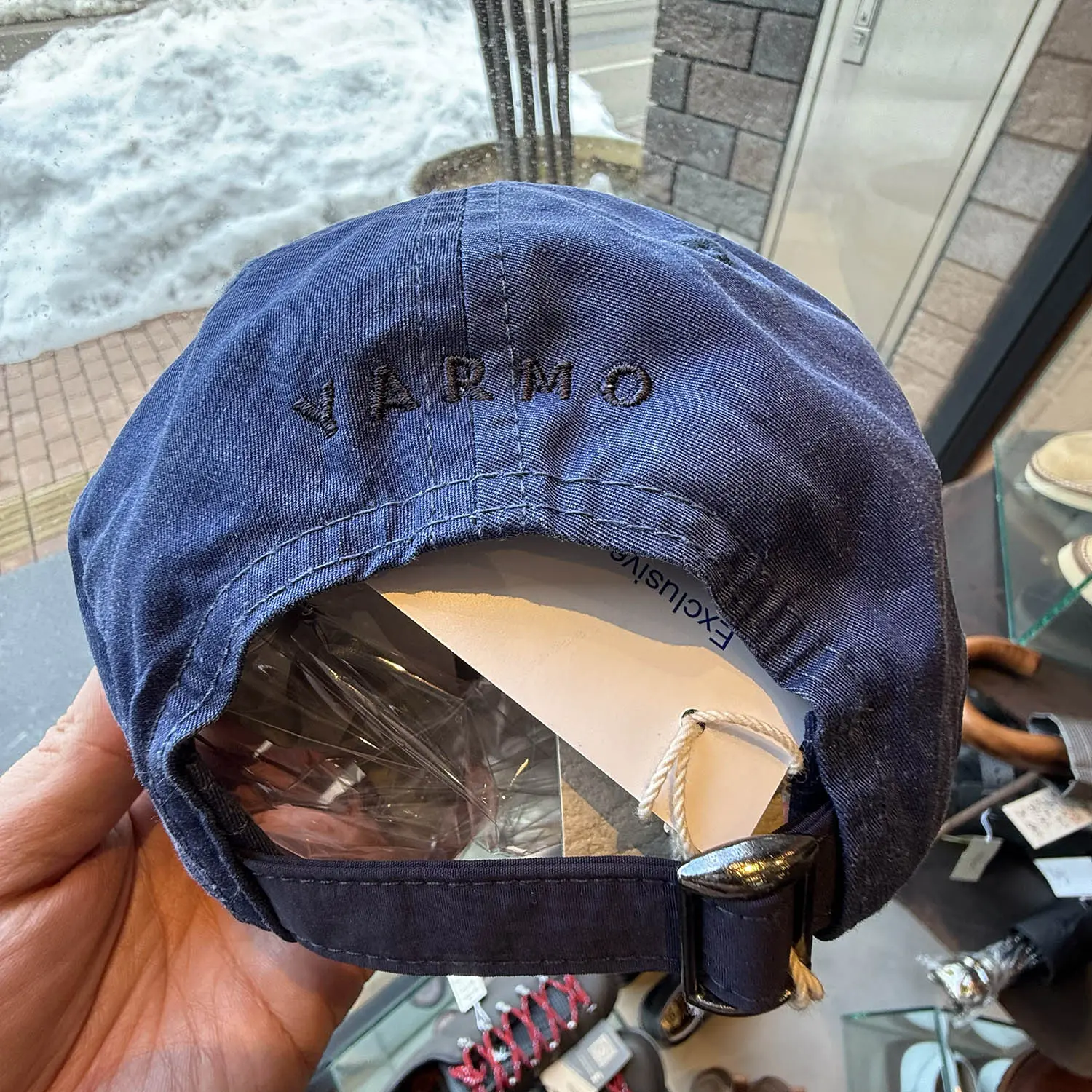 YARMO LOGO CAP Navy (25SS)