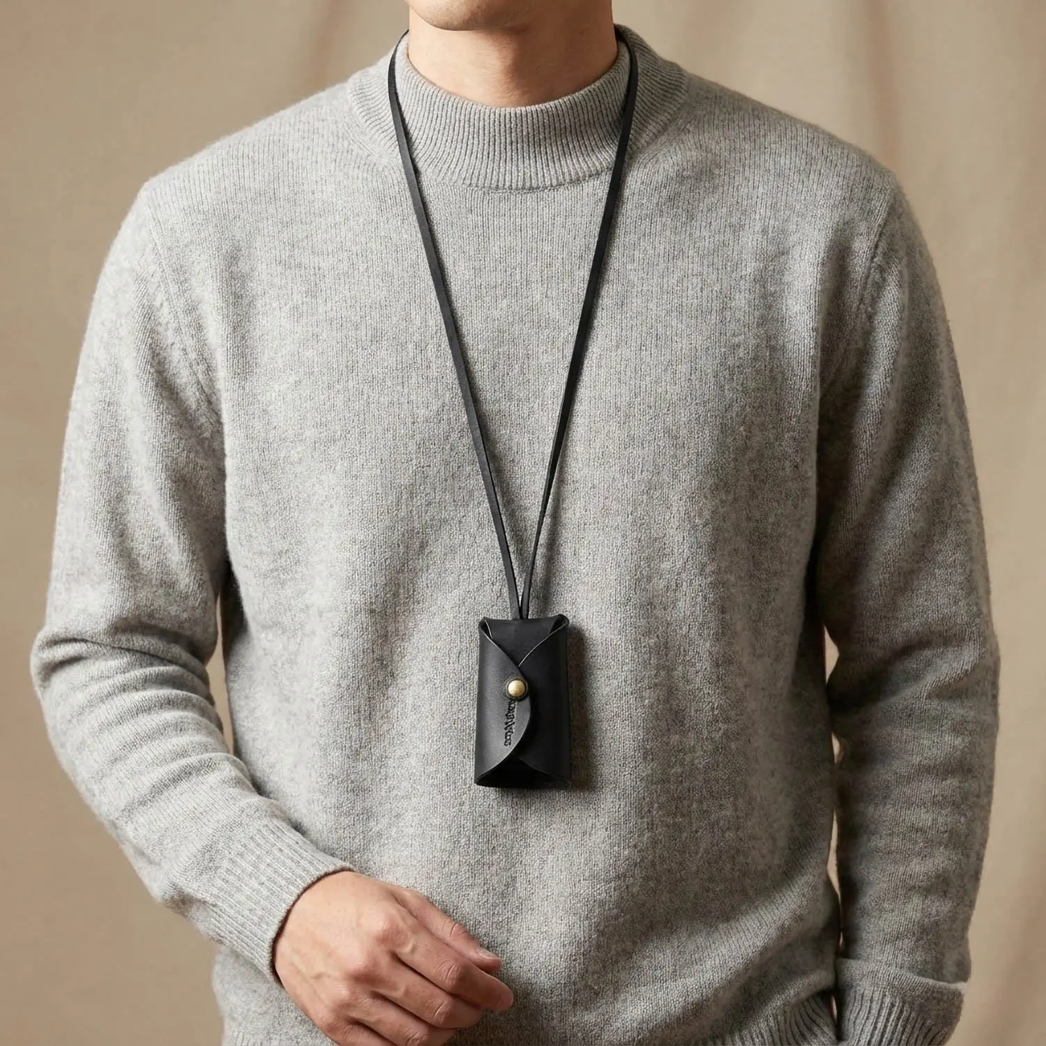 abokika Necklace Key case (Black)