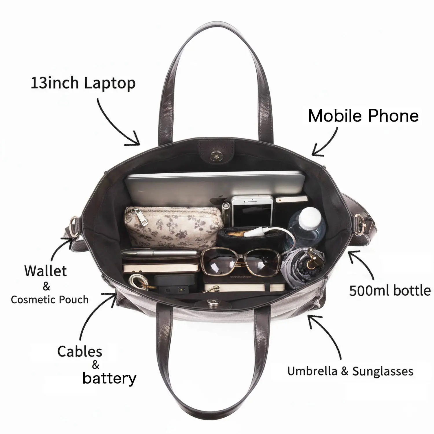 ��Х��å� LE-2514 ���������դ��ȡ��ȥХå� (�֥�å�)