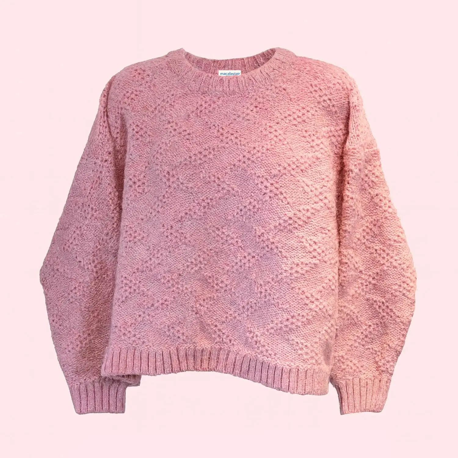macalastair LAMINGTON LDS ZIG ZAG sweater (BLOSSOM)