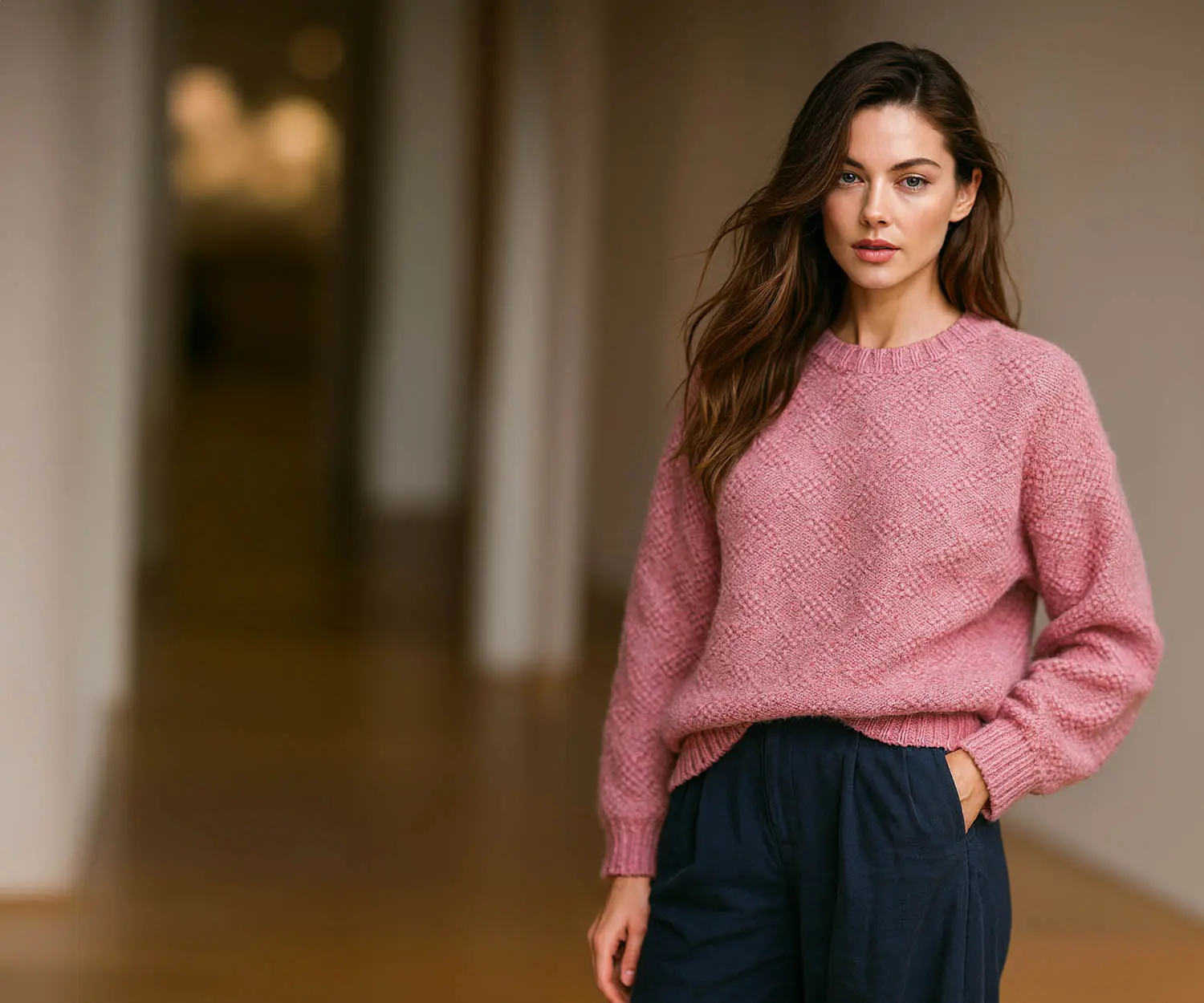 macalastair LAMINGTON LDS ZIG ZAG sweater (BLOSSOM)