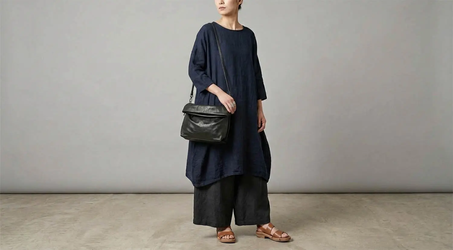 �ȥ�åڥ� Oblo Small 2Way Bag (Black)